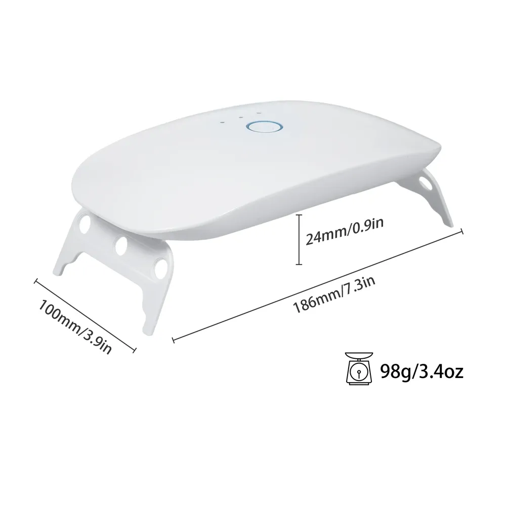 Lampe UV résine 24W double longueur d'onde