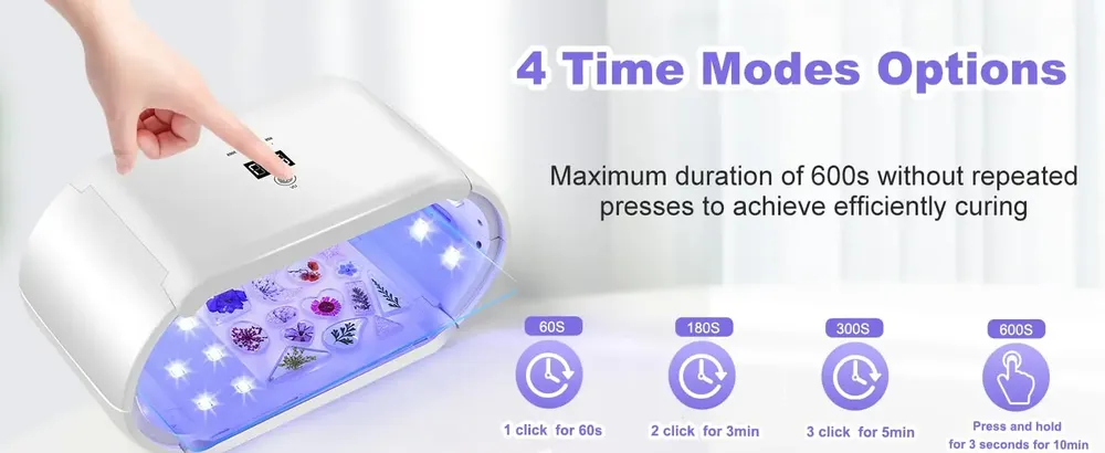 Lampe UV résine 48W double face
