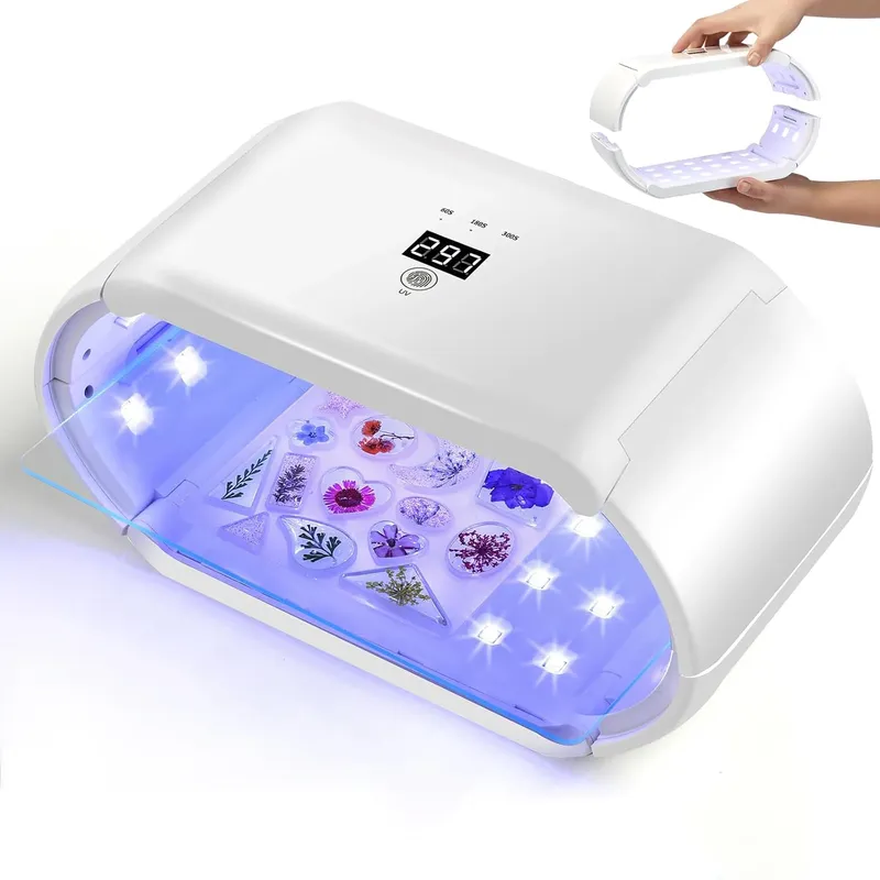 Lampe UV résine 48W pliable séchage rapide réglable