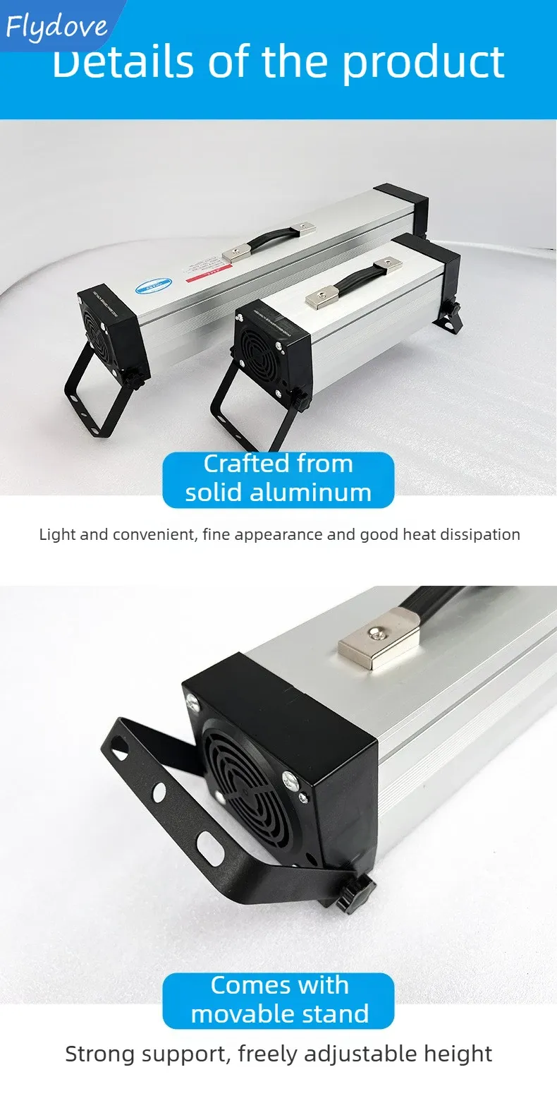 Lampe UV résine haute puissance double longueur