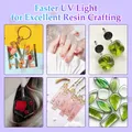 Lampe UV résine séchage rapide pour bijoux et décoration – 6