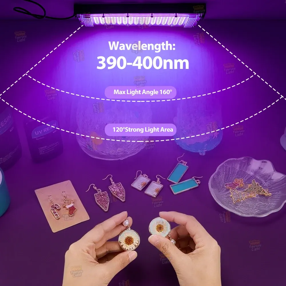 Lampe UV résine séchage rapide pour bijoux et décoration