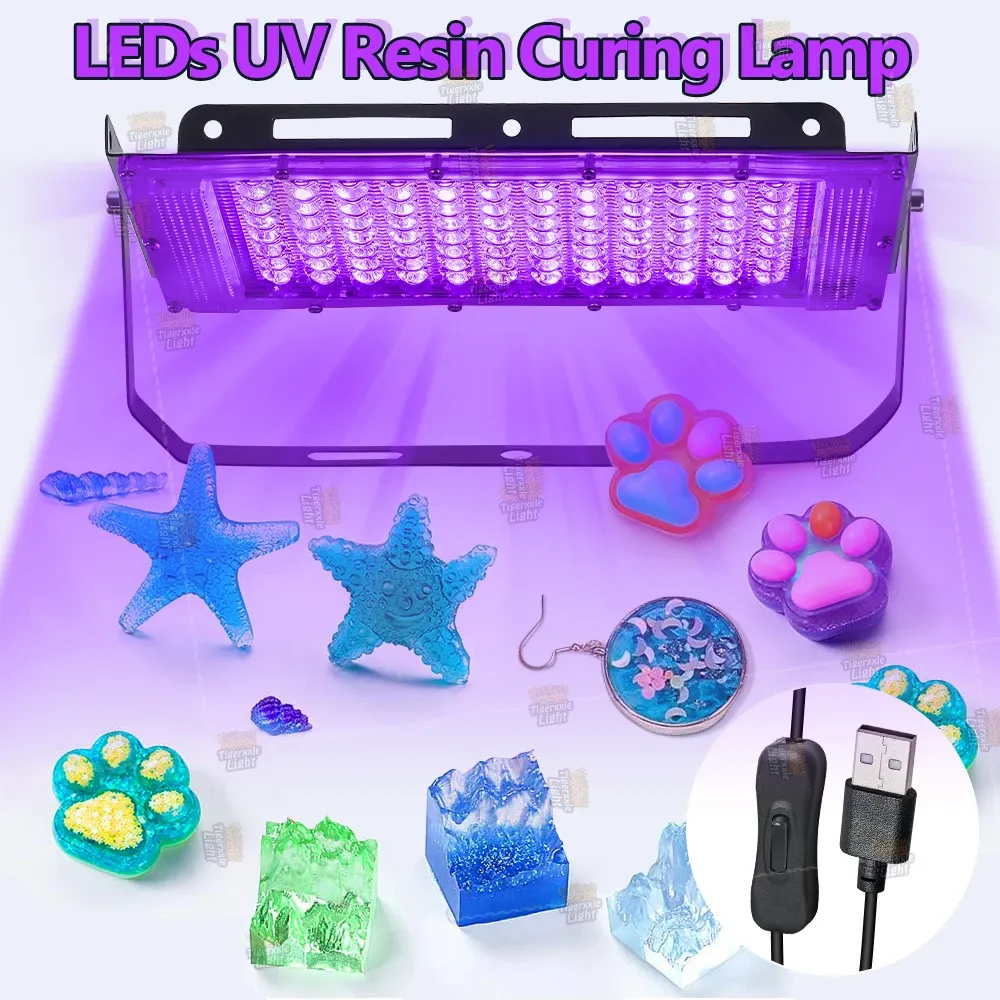 Lampe UV résine séchage rapide pour bijoux et décoration