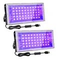 Lampe UV résine séchage rapide pour bijoux et décoration – Couleur de l'abat-jour ZLL-ZG-50Z-2P