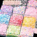 Lot 10 à 50 g flocons argile douce pour remplissage résine – 1
