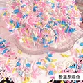 Lot 10 à 50 g flocons argile douce pour remplissage résine – Color Pink  Blue Tone