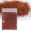 Lot 10 g poudre paillettes holographique laser pour résine – Couleur Beige (15)