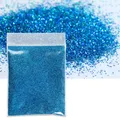 Lot 10 g poudre paillettes holographique laser pour résine – Couleur Gris clair (21)