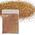 Lot 10 g poudre paillettes holographique laser pour résine – Couleur Gris foncé (23)