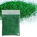 Lot 10 g poudre paillettes holographique laser pour résine – Couleur Marine (17)