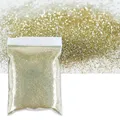 Lot 10 g poudre paillettes holographique laser pour résine – Couleur vert (03)