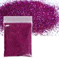 Lot 10 g poudre paillettes holographique laser pour résine – Couleur VIOLETTE (26)