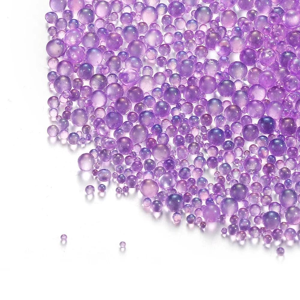 Lot 100 g micro billes verre pour remplissage résine et ongles