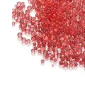 Lot 100 g micro billes verre pour remplissage résine et ongles – Couleur Red