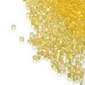 Lot 100 g micro billes verre pour remplissage résine et ongles – Couleur Yellow