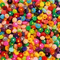 Lot 100 pièces fleurs séchées pour remplissage résine et bijoux – Couleur Color 04