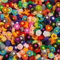 Lot 100 pièces fleurs séchées pour remplissage résine et bijoux – Couleur Color 07