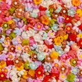Lot 100 pièces fleurs séchées pour remplissage résine et bijoux – Couleur Color 08
