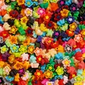 Lot 100 pièces fleurs séchées pour remplissage résine et bijoux – Couleur Color 09