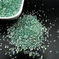Lot 20 à 40 g strass cristal concassé pour remplissage résine – Couleur Agate Green