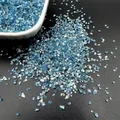 Lot 20 à 40 g strass cristal concassé pour remplissage résine – Couleur Denim Blue