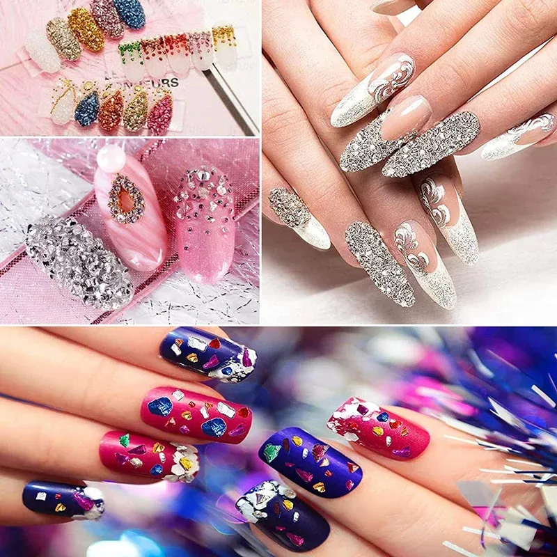 Lot 20 à 40 g strass cristal concassé pour remplissage résine