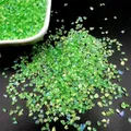 Lot 20 à 40 g strass cristal concassé pour remplissage résine – Couleur Grass Green