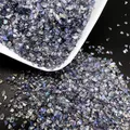 Lot 20 à 40 g strass cristal concassé pour remplissage résine – Couleur Gray