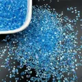 Lot 20 à 40 g strass cristal concassé pour remplissage résine – Couleur Lake Blue