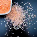Lot 20 à 40 g strass cristal concassé pour remplissage résine – Couleur Orange