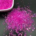Lot 20 à 40 g strass cristal concassé pour remplissage résine – Couleur Rose Red