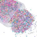 Lot 20 g paillettes cœur étoile lettre coquille pour résine – 3