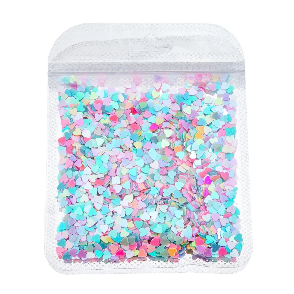Lot 20 g paillettes cœur étoile lettre coquille pour résine