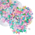 Lot 20 g paillettes cœur étoile lettre coquille pour résine – Couleur Shell