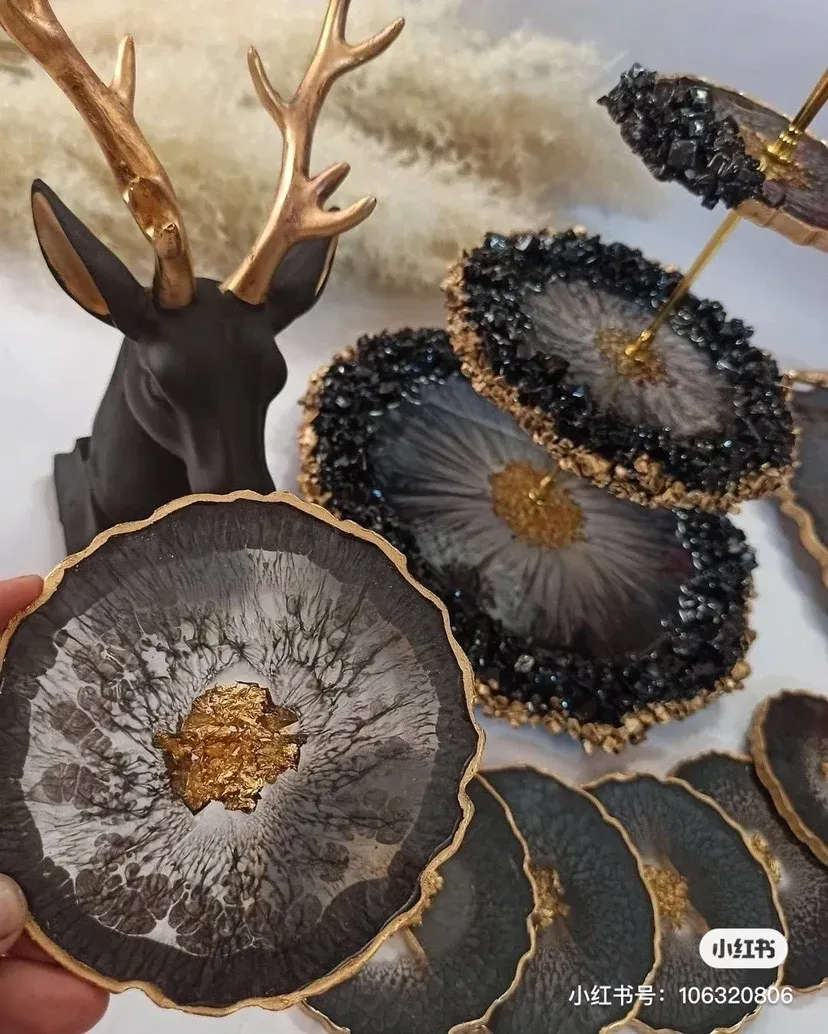 Lot 20 g pierres verre concassé 26 couleurs pour résine