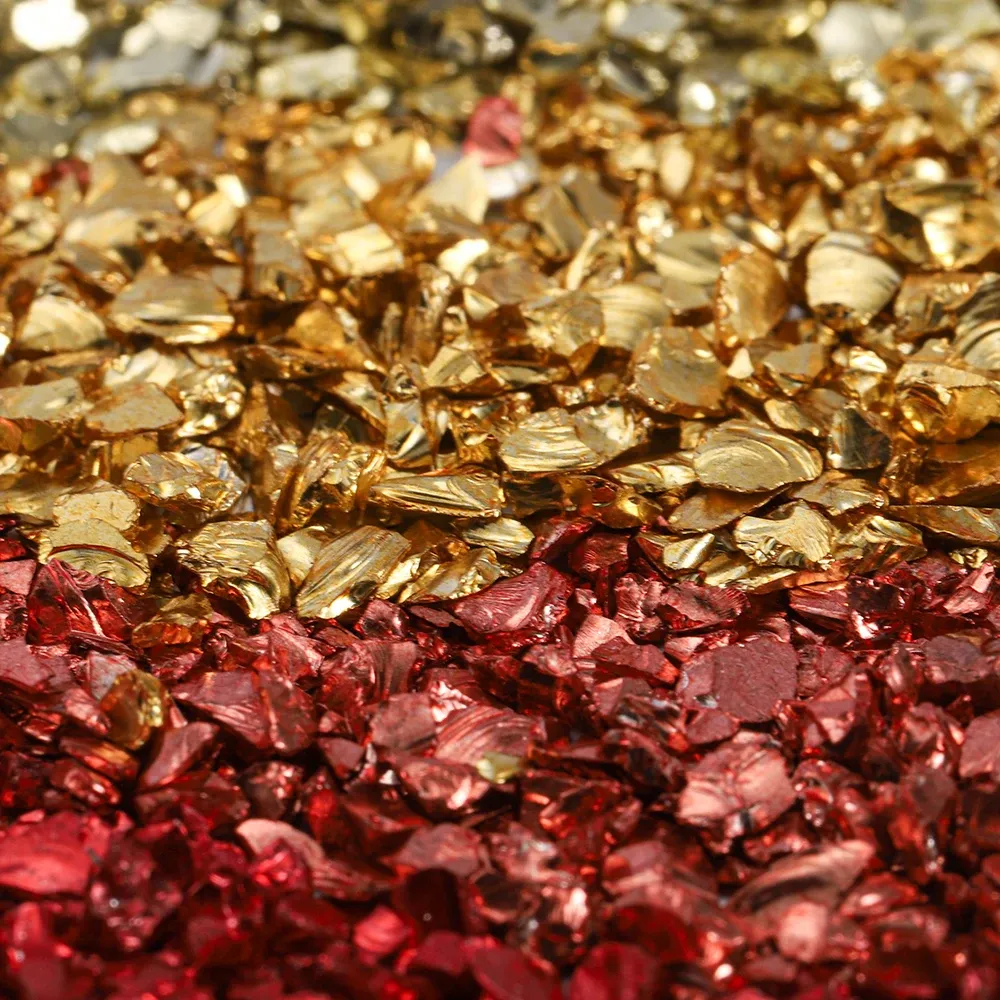 Lot 20 g pierres verre concassé 26 couleurs pour résine