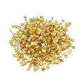 Lot 20 g pierres verre concassé 26 couleurs pour résine – Couleur Gold