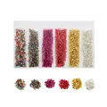 Lot 20 g pierres verre concassé 26 couleurs pour résine – Couleur Set 01