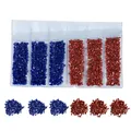 Lot 20 g pierres verre concassé 26 couleurs pour résine – Couleur Set 05