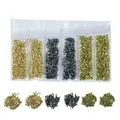 Lot 20 g pierres verre concassé 26 couleurs pour résine – Couleur Set 13