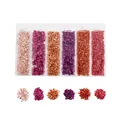 Lot 20 g pierres verre concassé 26 couleurs pour résine – Couleur Set 15