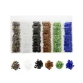 Lot 20 g pierres verre concassé 26 couleurs pour résine – Couleur Set 16
