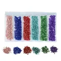 Lot 20 g pierres verre concassé 26 couleurs pour résine – Couleur Set 21