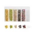 Lot 20 g pierres verre concassé 26 couleurs pour résine – Couleur Set 23