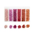 Lot 20 g pierres verre concassé 26 couleurs pour résine – Couleur Set 28