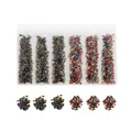 Lot 20 g pierres verre concassé 26 couleurs pour résine – Couleur Set 29