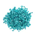 Lot 20 g pierres verre concassé 26 couleurs pour résine – Couleur Sky blue