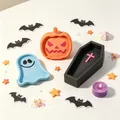 Lot 3 moules Halloween, cendrier, plateau, résine époxy – 4