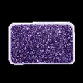 Lot 30 à 80 g pierres verre concassé pour remplissage résine – Couleur Azzurro