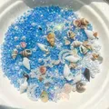 Lot 30 g remplissage résine thème océan et paillettes – 1